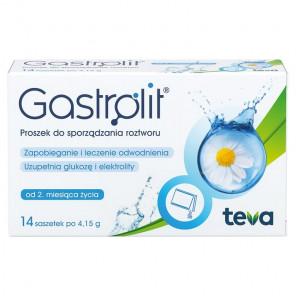 Gastrolit, proszek do sporządzania roztworu, saszetki 4,15 g x 14 szt. - zdjęcie produktu