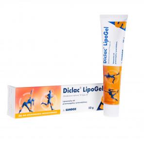 Diclac Lipogel 10 mg/g żel przeciwbólowy 50 g - zdjęcie produktu