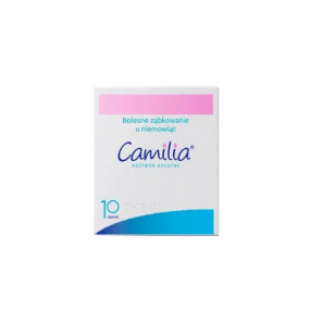 Camilia roztwór doustny na bolesne ząbkowanie u niemowląt, 10 dawek - zdjęcie produktu