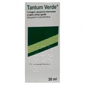 Tantum Verde, spray – produkt leczniczy (30 ml) - zdjęcie produktu