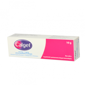 Calgel żel na dziąsła – lek bez recepty (10 g) - zdjęcie produktu