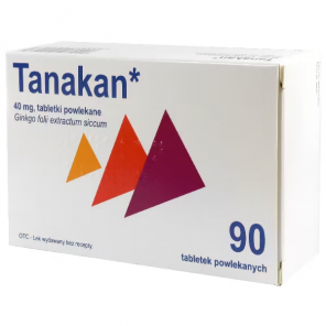 Tanakan 40 mg – tabletki powlekane (90 tabletek) - zdjęcie produktu