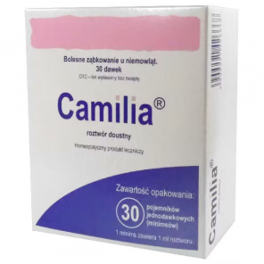 Camilia roztwór doustny, 30 pojemników – produkt homeopatyczny - zdjęcie produktu