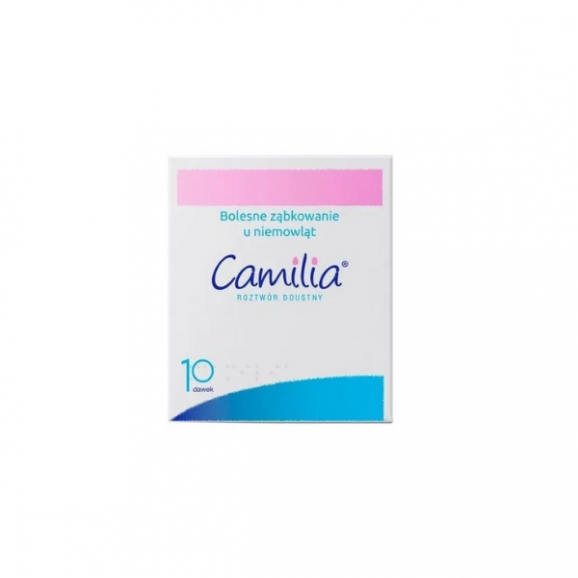Camilia na ząbkowanie – roztwór doustny (10 pojemników) Camilia na ząbkowanie – roztwór doustny (10 pojemników) - zdjęcie produktu