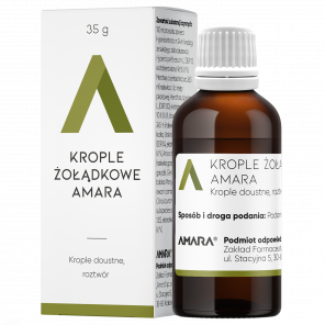 Krople żołądkowe Amara (35 g) - zdjęcie produktu