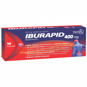 Iburapid 400 mg - 10 tabletek powlekanych - zdjęcie produktu