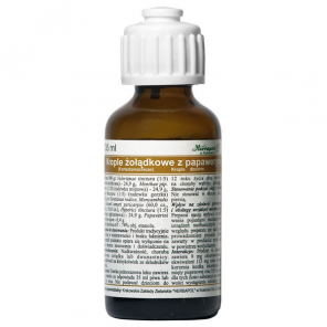 Krople żołądkowe z Papaweryną - Herbapol (35 ml) - zdjęcie produktu