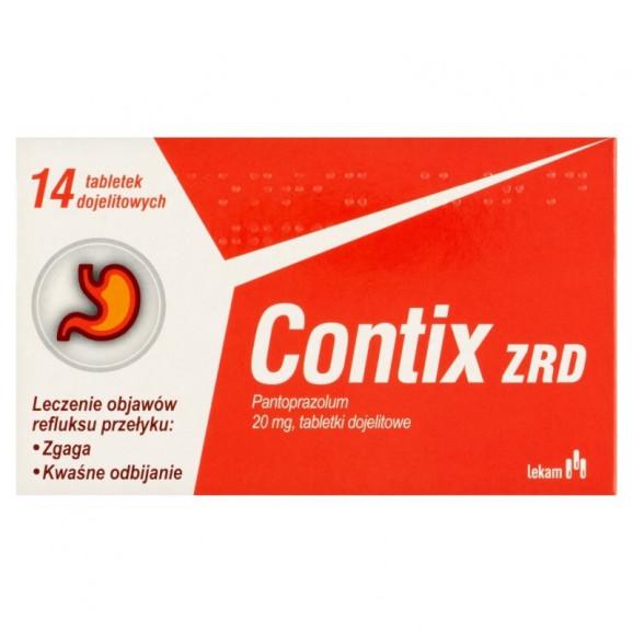 Contix ZRD, 20 mg, tabletki dojelitowe (14 szt.) - zdjęcie produktu