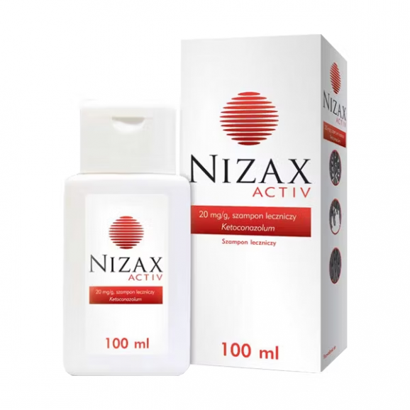 Nizax Activ – szampon leczniczy (100 ml) Nizax Activ – szampon leczniczy (100 ml) - zdjęcie produktu