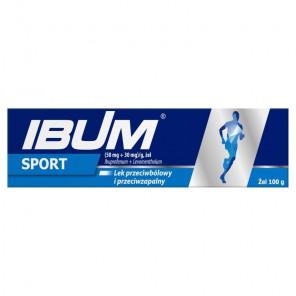 Ibum Sport żel 50 mg + 30 mg/g, 100 g - zdjęcie produktu