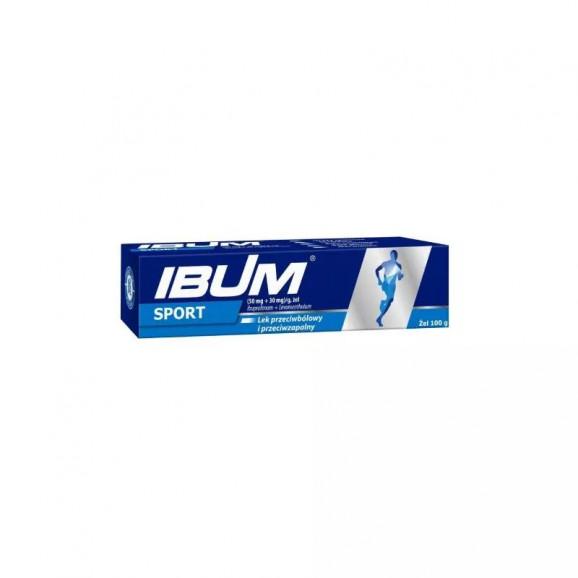 Ibum Sport żel 50 mg + 30 mg/g, 100 g - zdjęcie produktu