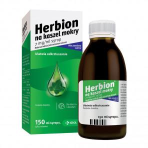 Herbion Syrop na kaszel mokry 7 mg/ml (150 ml) - zdjęcie produktu