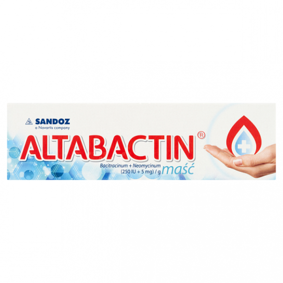 Altabactin maść (5 g) – produkt leczniczy Altabactin maść (5 g) – produkt leczniczy - zdjęcie produktu