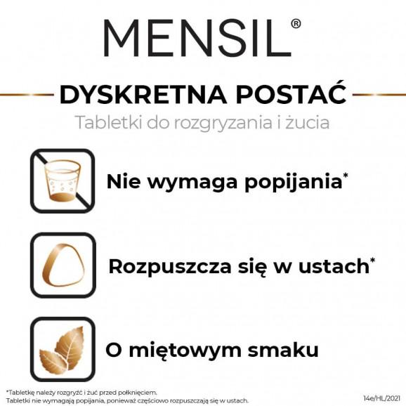 Mensil 25 mg, tabletki do rozgryzania i żucia (2 tabletki) - zdjęcie produktu