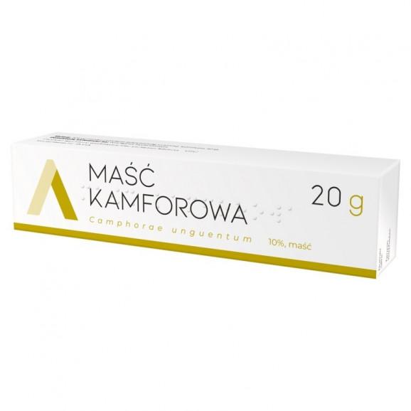 Maść kamforowa 10% Amara (20 g) Maść kamforowa 10% Amara (20 g) - zdjęcie produktu