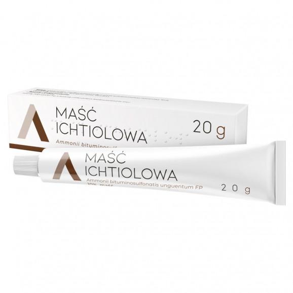 Amara Maść Ichtiolowa 10% (20 g) Amara Maść Ichtiolowa 10% (20 g) - zdjęcie produktu