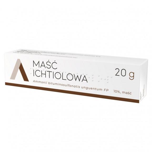 Amara Maść Ichtiolowa 10% (20 g) Amara Maść Ichtiolowa 10% (20 g) - zdjęcie produktu