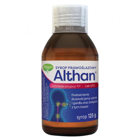 Althan Syrop prawoślazowy (125 g) Althan Syrop prawoślazowy (125 g) - zdjęcie produktu