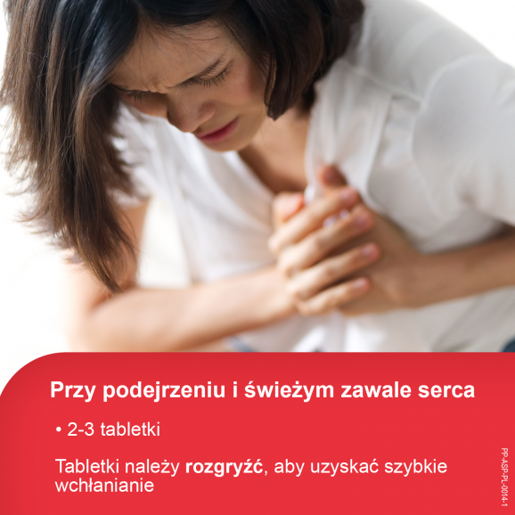 Aspirin Cardio 100 mg – tabletki powlekane (28 szt.) - zdjęcie produktu
