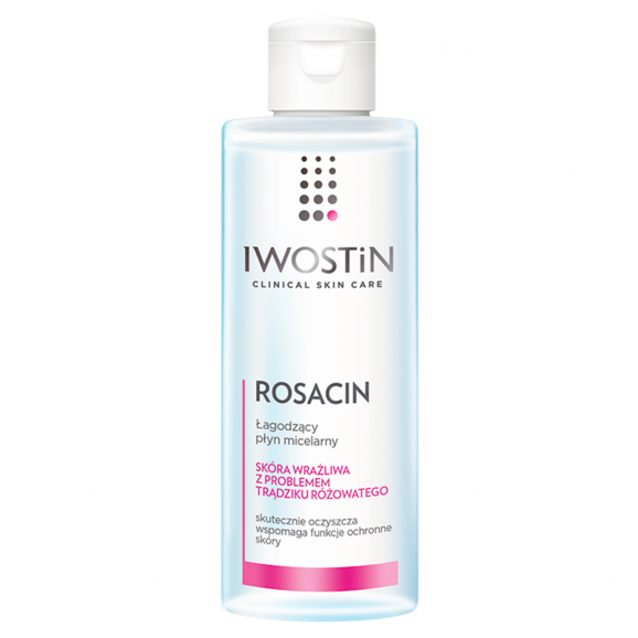 Iwostin Rosacin Łagodzący płyn micelarny (215 ml) Iwostin Rosacin Łagodzący płyn micelarny (215 ml) - zdjęcie produktu