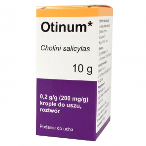 Otinum krople do uszu, 10g (Import równoległy Delfarma) - zdjęcie produktu