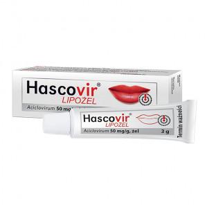 Hascovir Lipożel pro, 50 mg/g, żel, 3 g - zdjęcie produktu