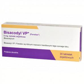 Bisacodyl VP 5 mg – tabletki dojelitowe (30 tabletek) - zdjęcie produktu