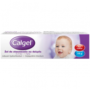Calgel – żel do stosowania na dziąsła podczas ząbkowania (10 g) - zdjęcie produktu