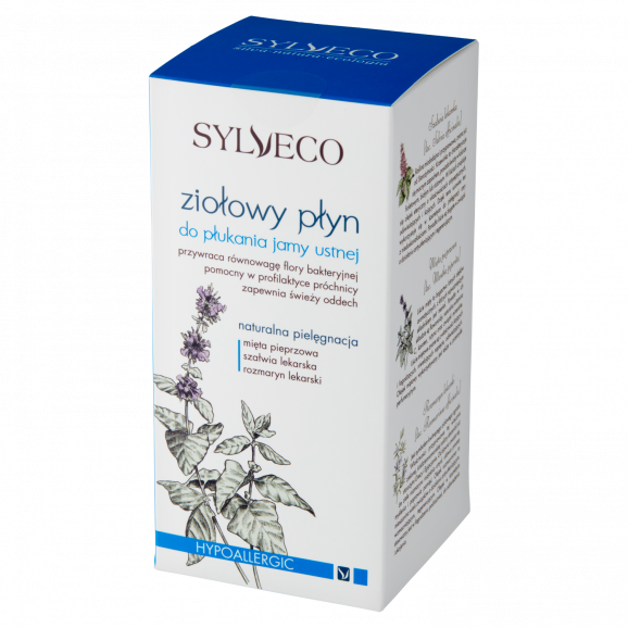 [30.04.2026] Sylveco Ziołowy płyn do płukania jamy ustnej – płyn do higieny jamy ustnej (500 ml) - zdjęcie produktu