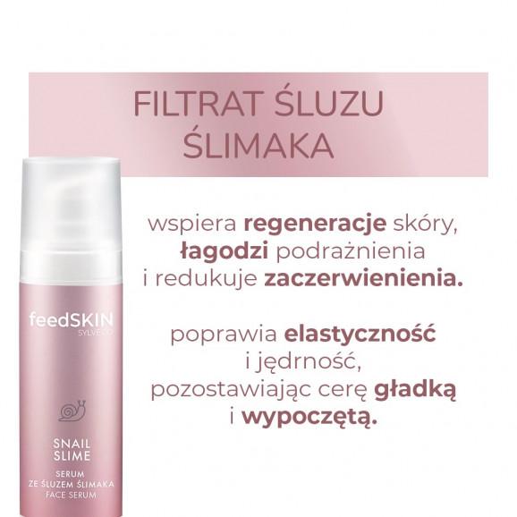 Sylveco FeedSKIN Serum ze śluzem ślimaka - regenerujące serum (30 ml) - zdjęcie produktu