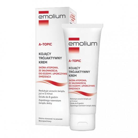 Emolium A-Topic Krem trójaktywny (75 ml) – kosmetyk Emolium A-Topic Krem trójaktywny (75 ml) – kosmetyk - zdjęcie produktu
