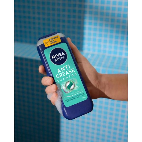 Nivea Men Anti Grease Szampon dla mężczyzn (500 ml) Nivea Men Anti Grease Szampon dla mężczyzn (500 ml) - zdjęcie produktu