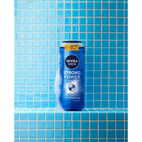 Nivea Men Strong Power Szampon dla mężczyzn, 500ml Nivea Men Strong Power Szampon dla mężczyzn, 500ml - zdjęcie produktu