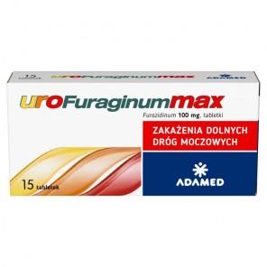 UroFuraginum Max – 100 mg (15 tabletek) - zdjęcie produktu