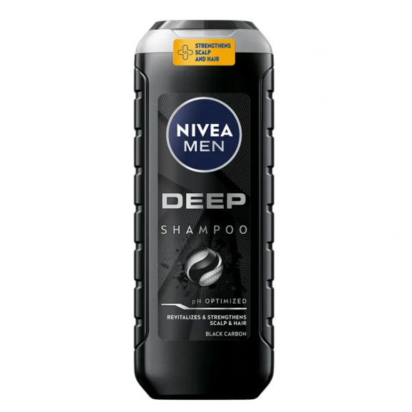 Nivea Men Deep Szampon do włosów, 500 ml Nivea Men Deep Szampon do włosów, 500 ml - zdjęcie produktu