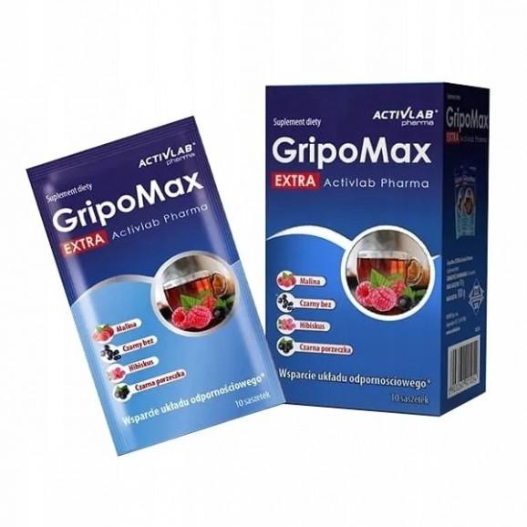 ActivLab Pharma GripoMax Extra – suplement diety (10 saszetek) ActivLab Pharma GripoMax Extra – suplement diety (10 saszetek) - zdjęcie produktu