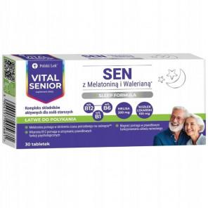 Vital Senior Sen - suplement diety (30 tabletek) Polski Lek - zdjęcie produktu