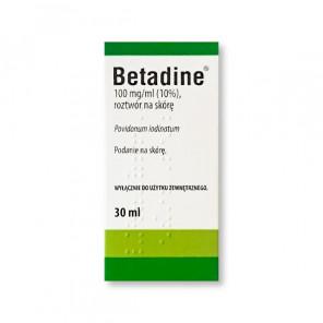 Betadine 100 mg/ml – roztwór na skórę (30 ml) - zdjęcie produktu