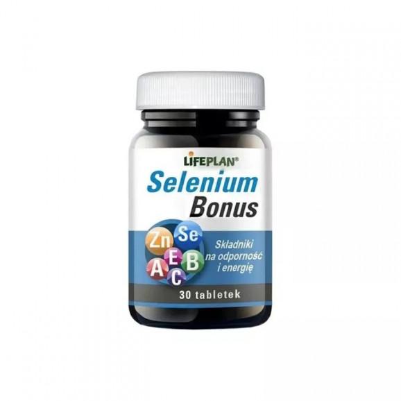 Selenium Bonus, 30 tabletek – suplement diety Selenium Bonus, 30 tabletek – suplement diety - zdjęcie produktu