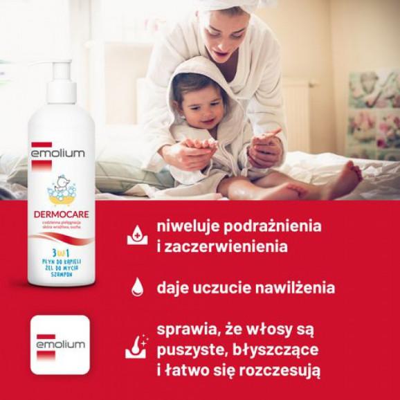 Emolium Dermocare Emulsja do kąpieli (400 ml) Emolium Dermocare Emulsja do kąpieli (400 ml) - zdjęcie produktu