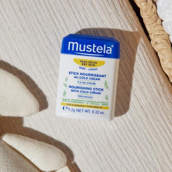 Mustela Bebe Cold Cream Sztyft Odżywczy 9,2 g Mustela Bebe Cold Cream Sztyft Odżywczy 9,2 g - zdjęcie produktu