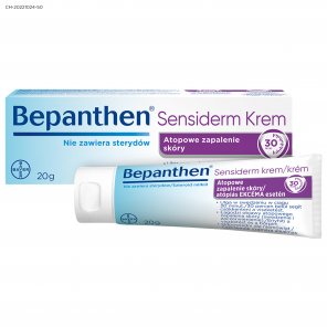Bepanthen Sensiderm Krem – pielęgnacja w AZS i egzemie (20 g) - zdjęcie produktu