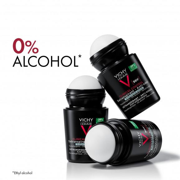 Vichy Clinical Control 96H, dezodorant w kulce dla mężczyzn, 50 ml - zdjęcie produktu