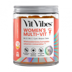 Vit Vibes WOMEN’S MULTI-VIT x 60 żelków – suplement diety - zdjęcie produktu