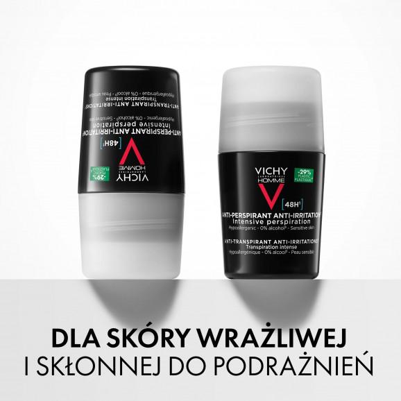 Vichy Homme Antyperspirant roll-on 48h dla mężczyzn, 50 ml - zdjęcie produktu
