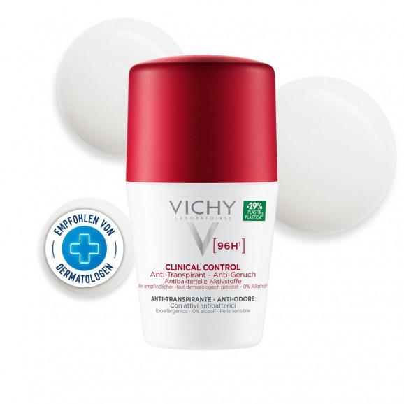 Vichy Clinical Control 96H – antyperspirant w kulce (50 ml) Vichy Clinical Control 96H – antyperspirant w kulce (50 ml) - zdjęcie produktu