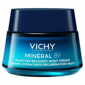 Vichy Mineral 89 Nawilżająco-regenerujący krem na noc z melatoniną (50 ml) - zdjęcie produktu