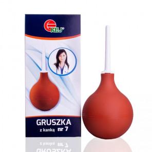 Gruszka z miękkim końcem nr 7 KEJ – wyrób medyczny (1 sztuka) - zdjęcie produktu