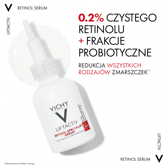 Vichy Liftactiv Retinol Specialist, przeciwzmarszczkowe serum z retinolem, 30 ml - zdjęcie produktu