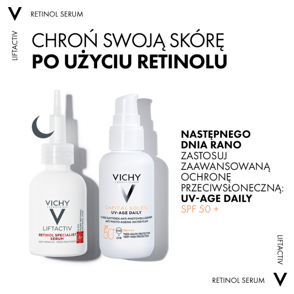 Vichy Liftactiv Retinol Specialist, przeciwzmarszczkowe serum z retinolem, 30 ml - zdjęcie produktu